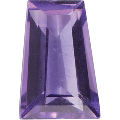 Tapered Baguette Natural Amethyst