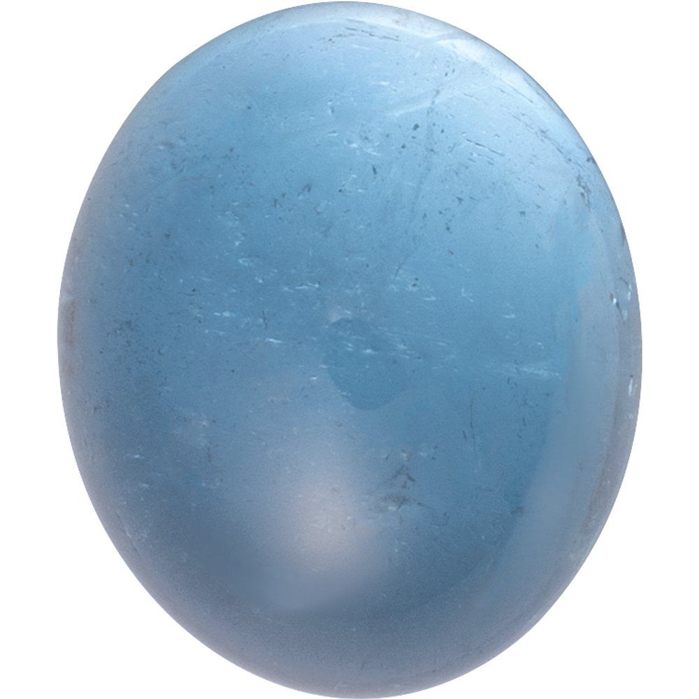 Oval Natural Cabochon Aquamarine