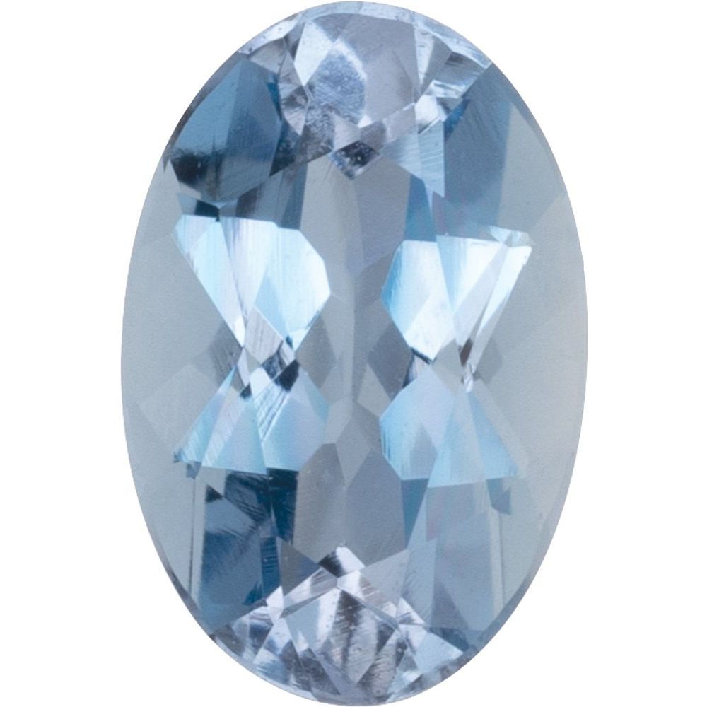 Oval Natural Aquamarine