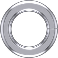 18K White Gold 2 mm ID Round Jump Ring