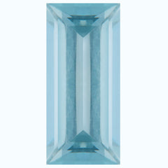 Straight Baguette Natural Aquamarine