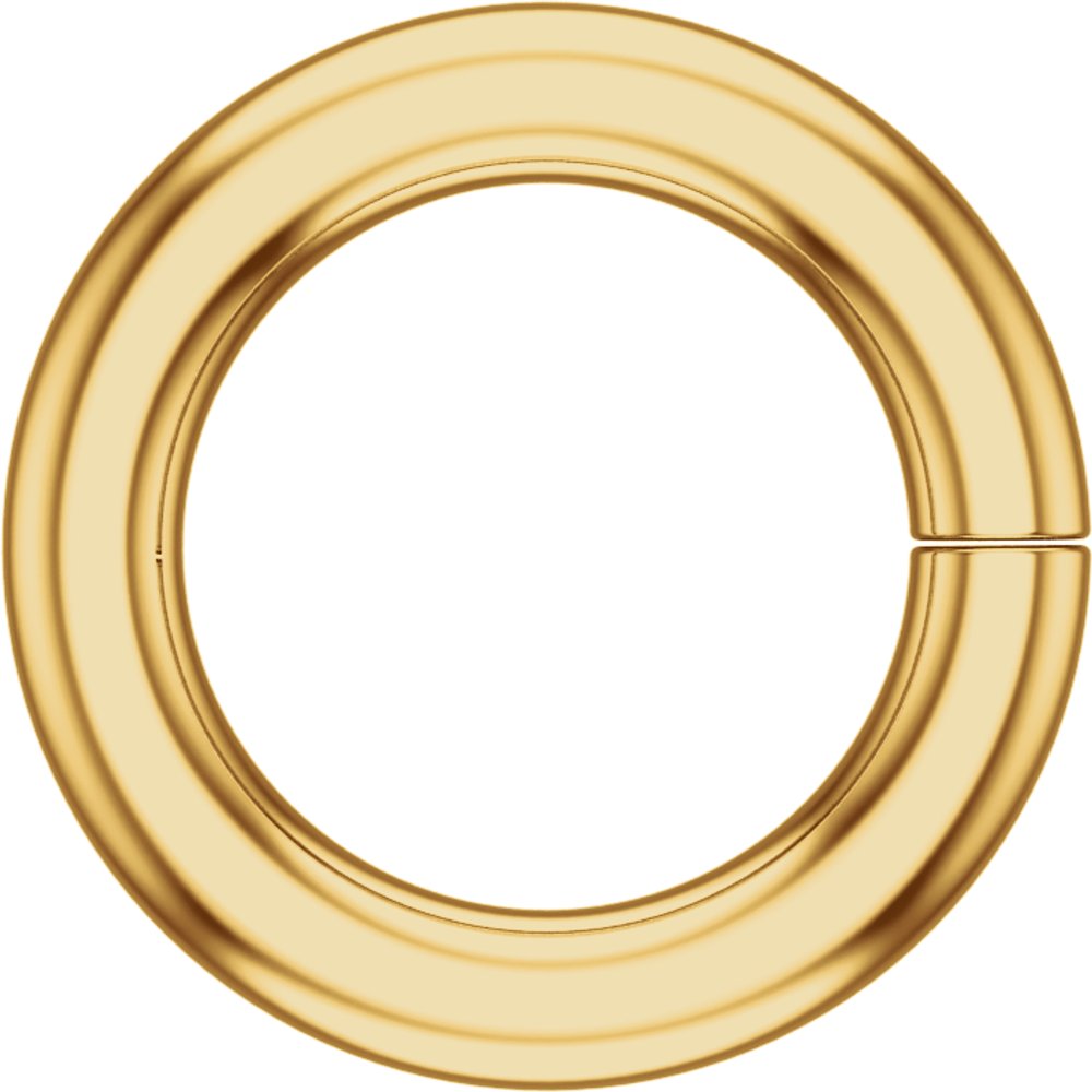 14K Yellow Gold 2 mm ID Round Jump Ring