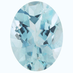 Oval Natural Aquamarine