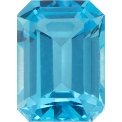 Emerald Natural Swiss Blue Topaz