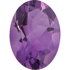 Oval Natural Amethyst