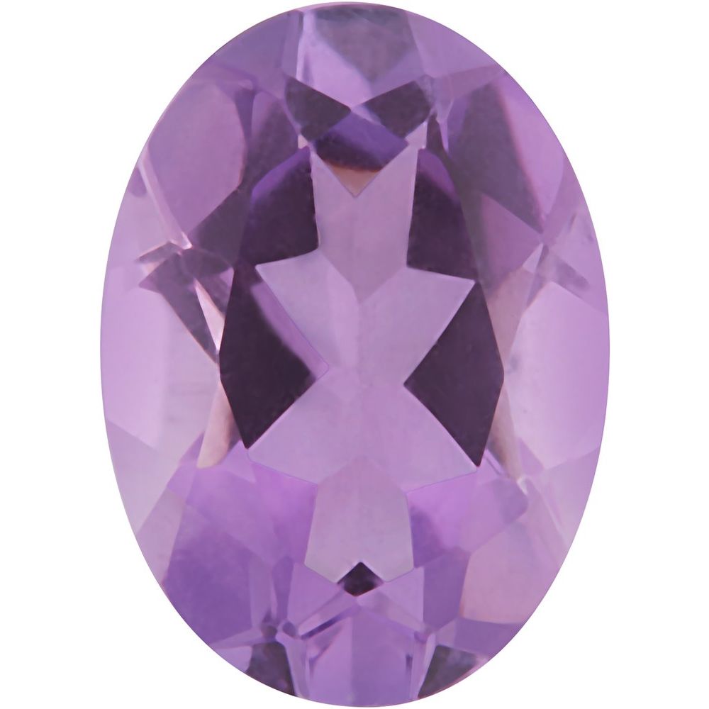 Oval Natural Amethyst