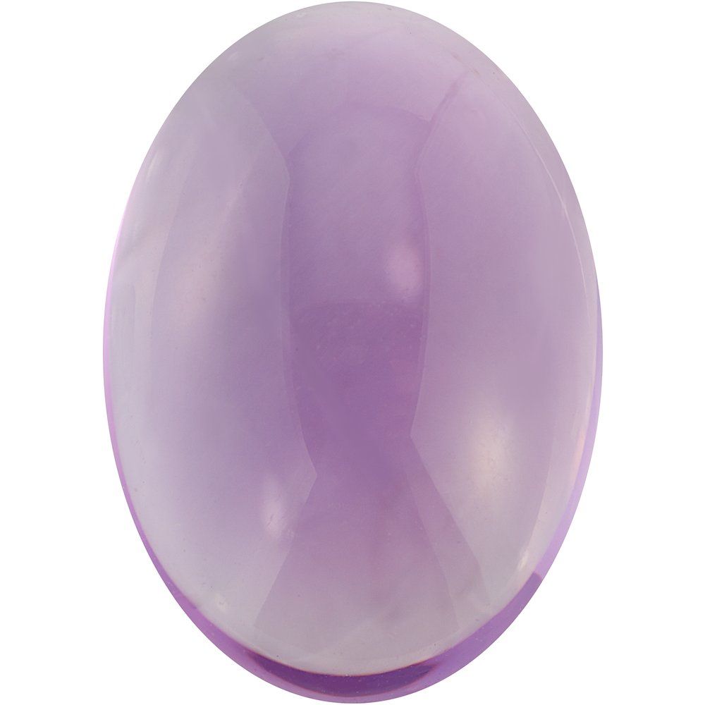 Oval Natural Cabochon Amethyst