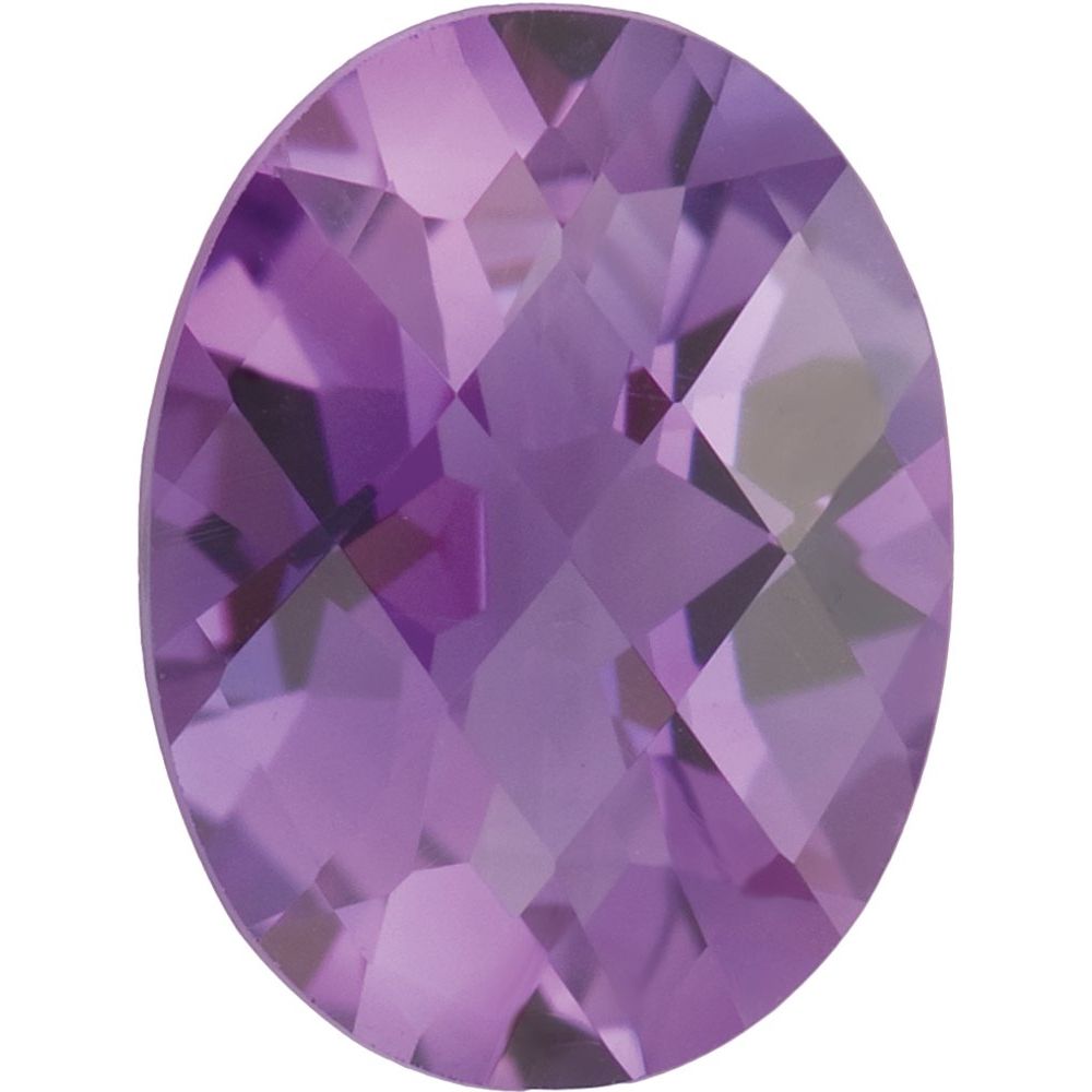 Oval Natural Amethyst