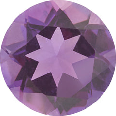 Round Natural Amethyst