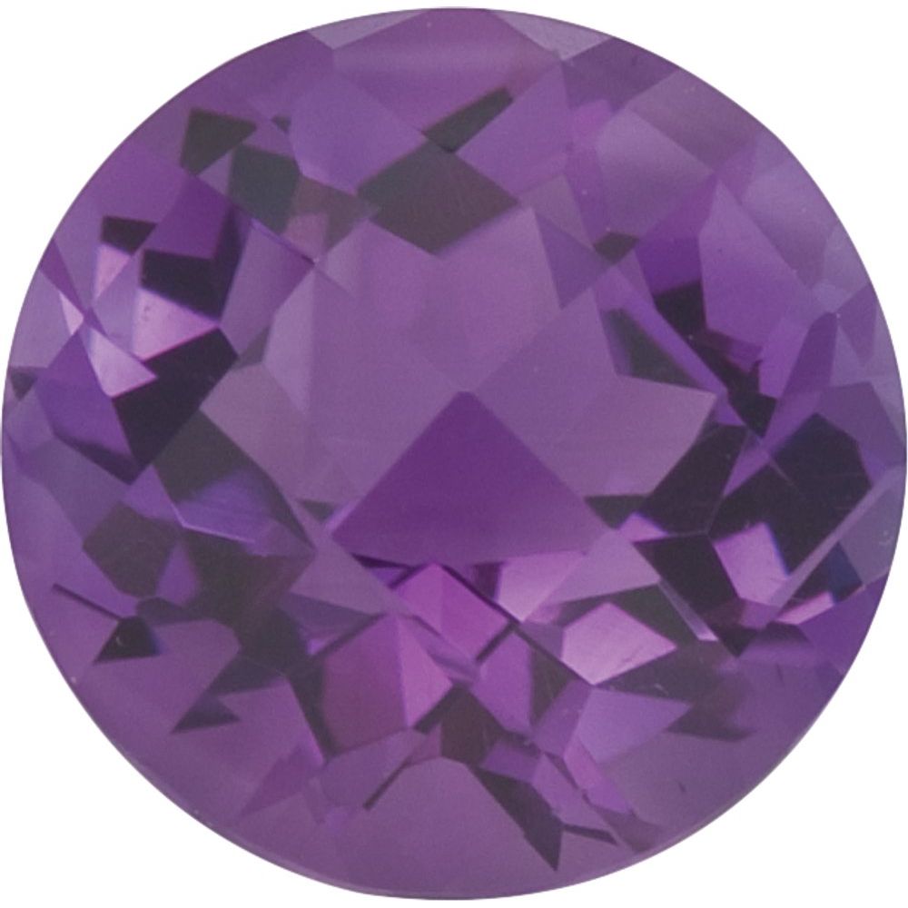 Round Natural Amethyst