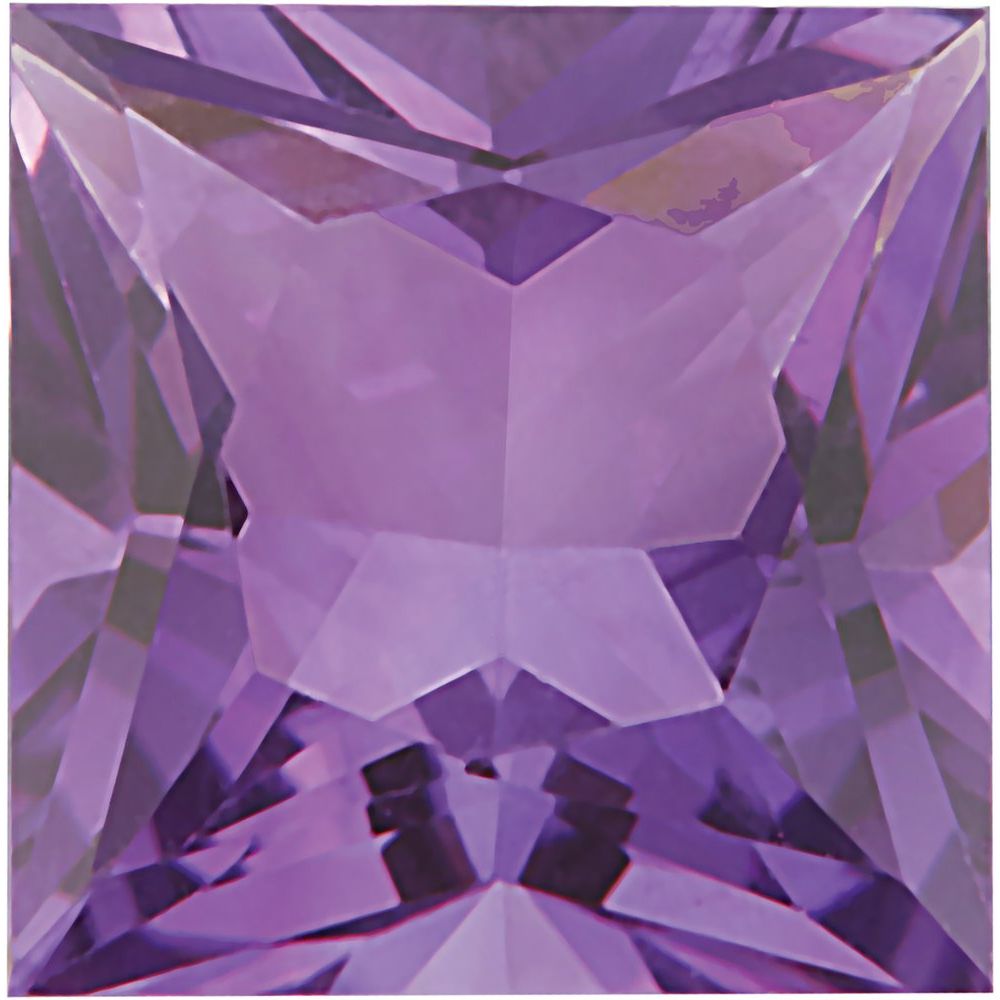 Square Natural Amethyst