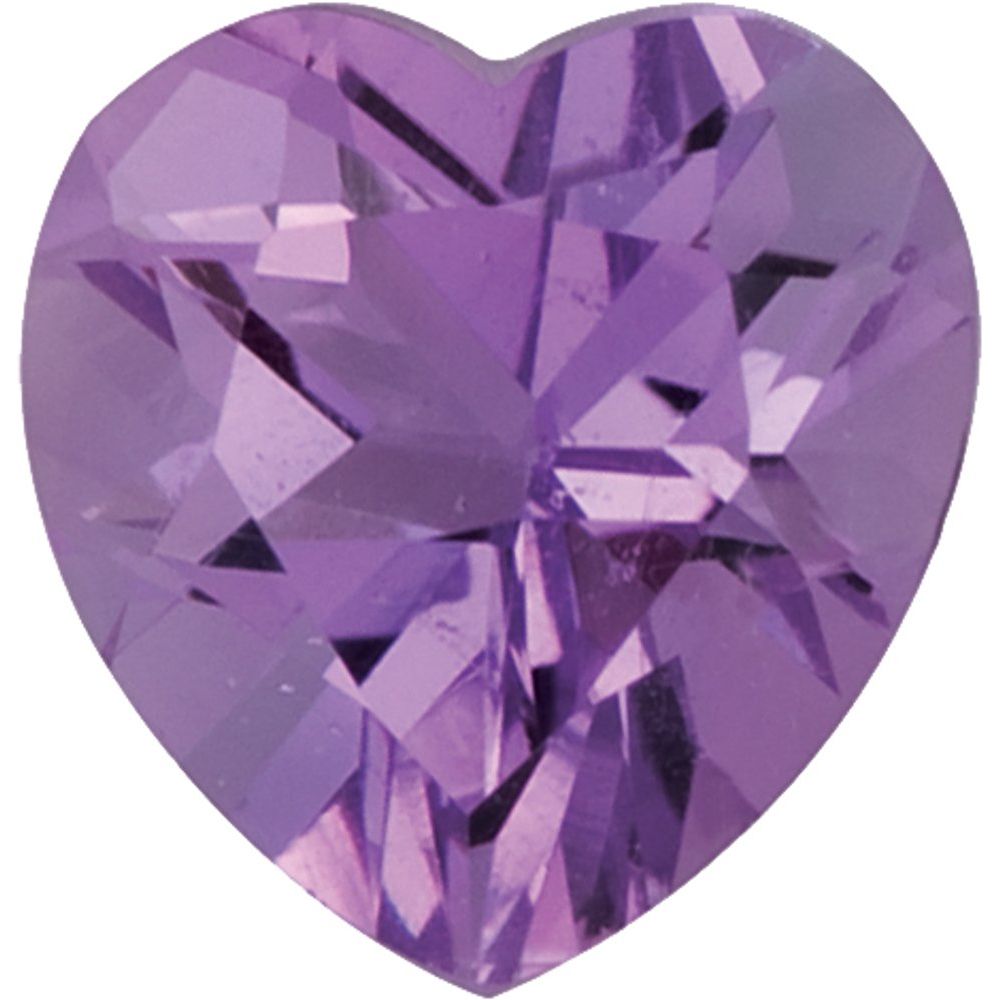 Heart Natural Amethyst