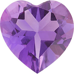 Heart Natural Amethyst