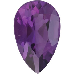 Pear Natural Amethyst