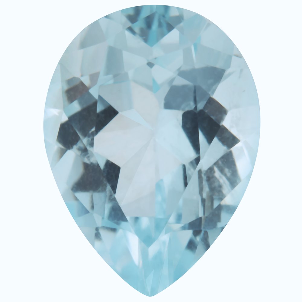 Pear Natural Aquamarine