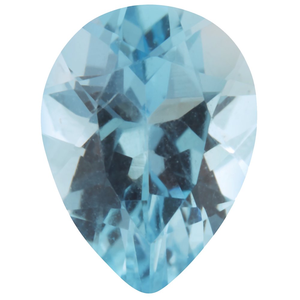 Pear Natural Aquamarine