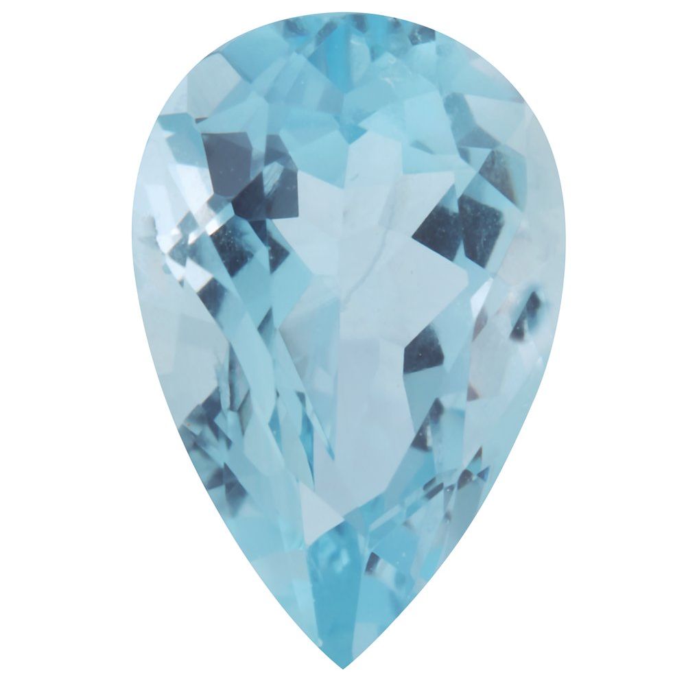 Pear Natural Aquamarine