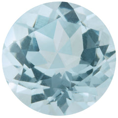 Round Natural Aquamarine