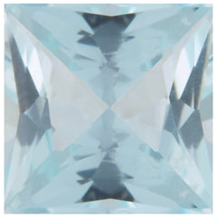 Square Natural Aquamarine