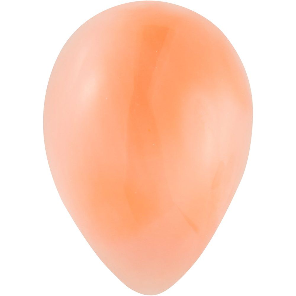 Pear Cabochon Natural Pink Coral