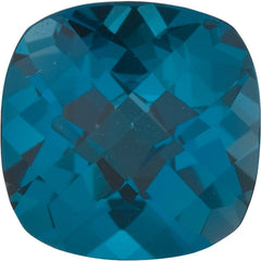 Cushion Natural London Blue Topaz