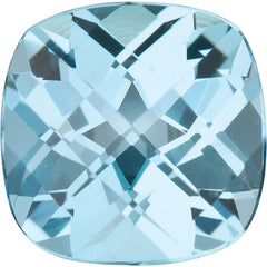 Cushion Natural Sky Blue Topaz