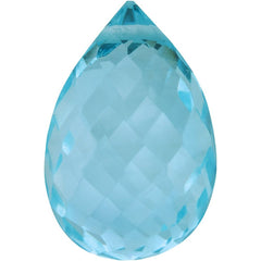 Briolette Natural Sky Blue Topaz