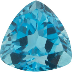 Trillion Natural Swiss Blue Topaz