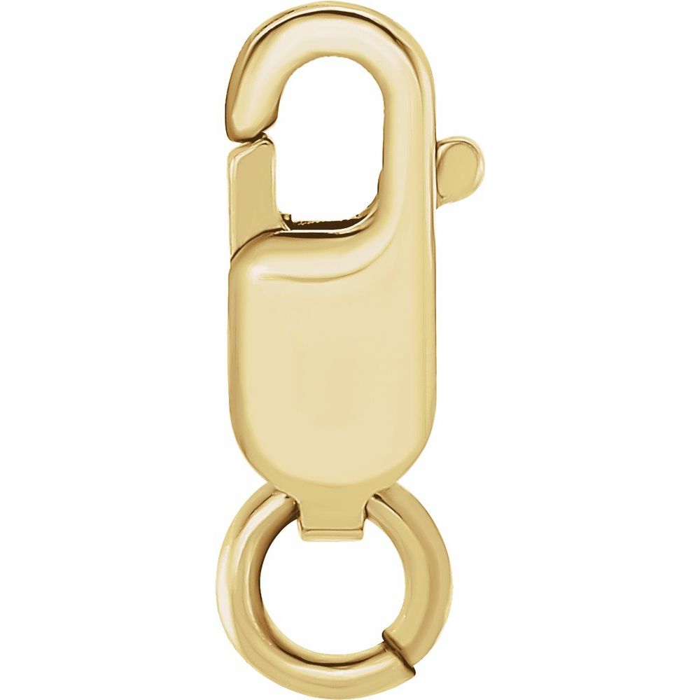 Lightweight Lobster Clasp with Ring