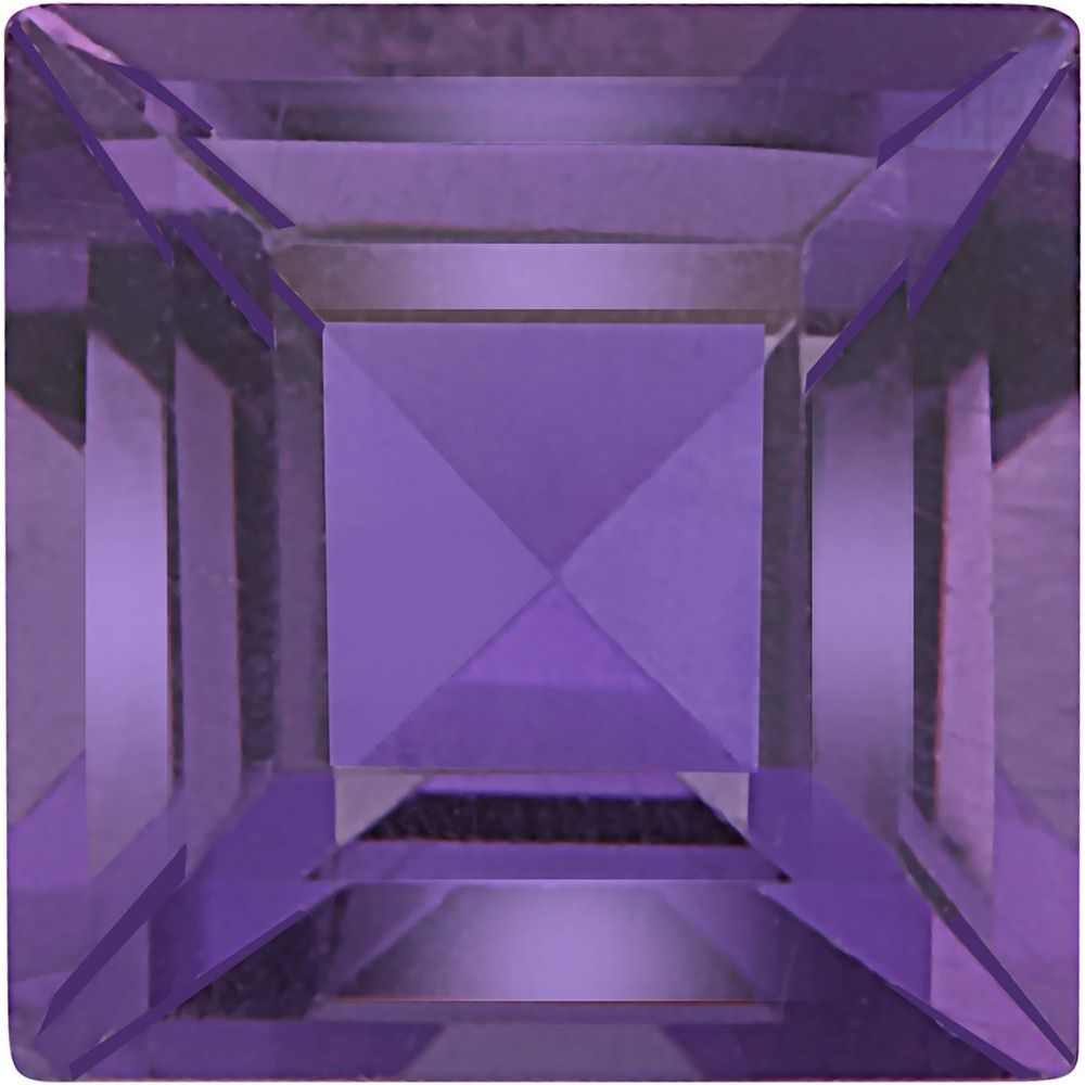 Square Imitation Amethyst