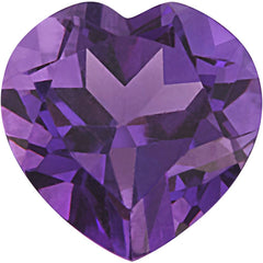 Heart Imitation Amethyst