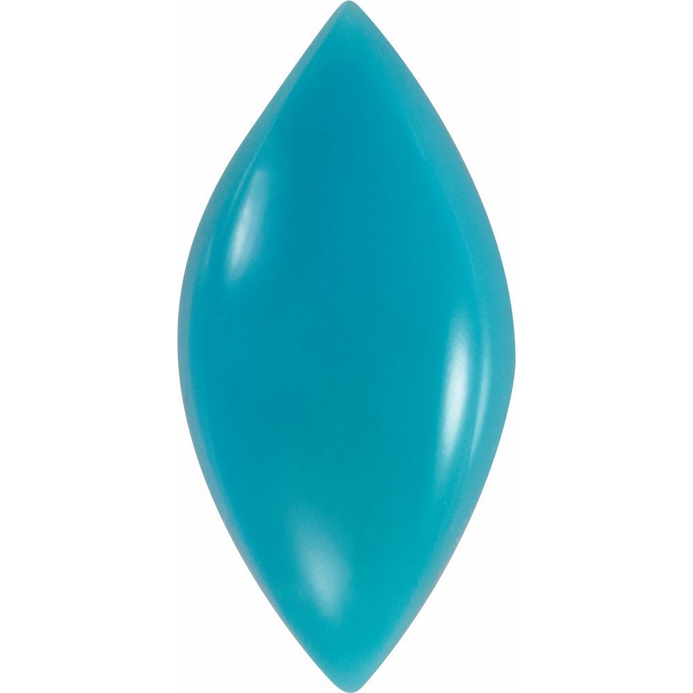 Marquise Cabochon Natural Blue Turquoise