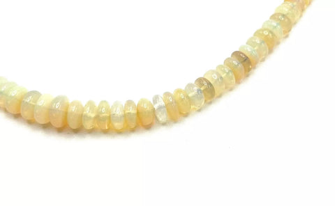 Jay King Multicolor Ethiopian Vanilla Opal Beaded Gemstone Necklace, 18"