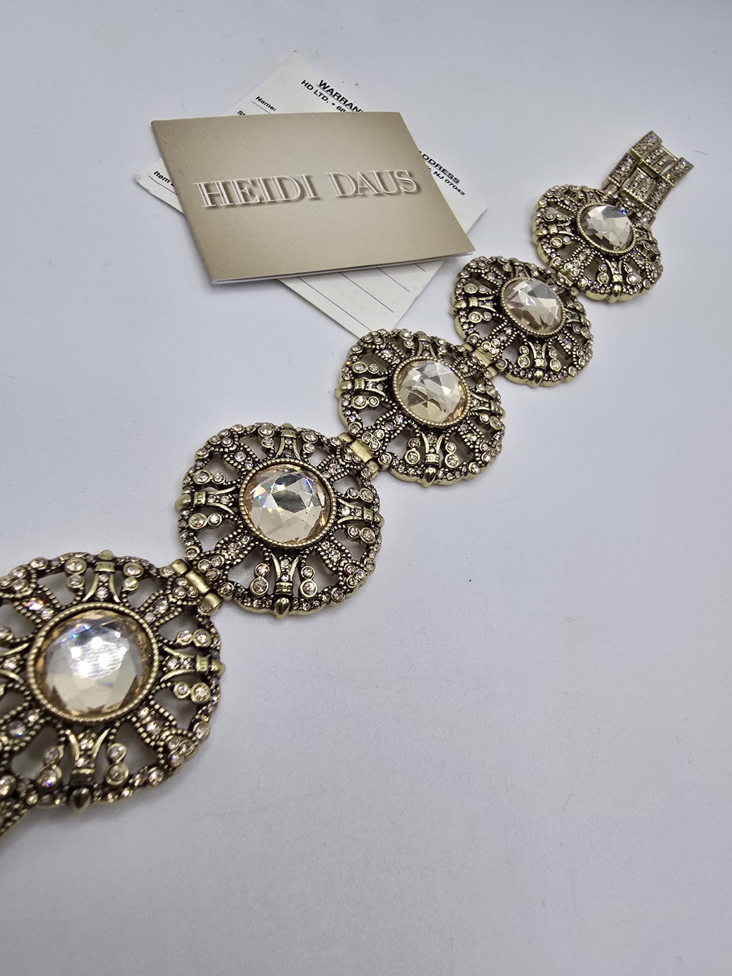 Heidi Daus Jewelry Lot – 6lbs NEW! Crystal Necklaces, Bracelets & Earrings