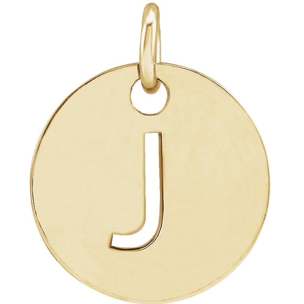 Yellow gold Personalized  Pendant