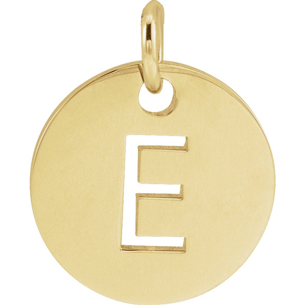 Yellow gold Personalized  Pendant