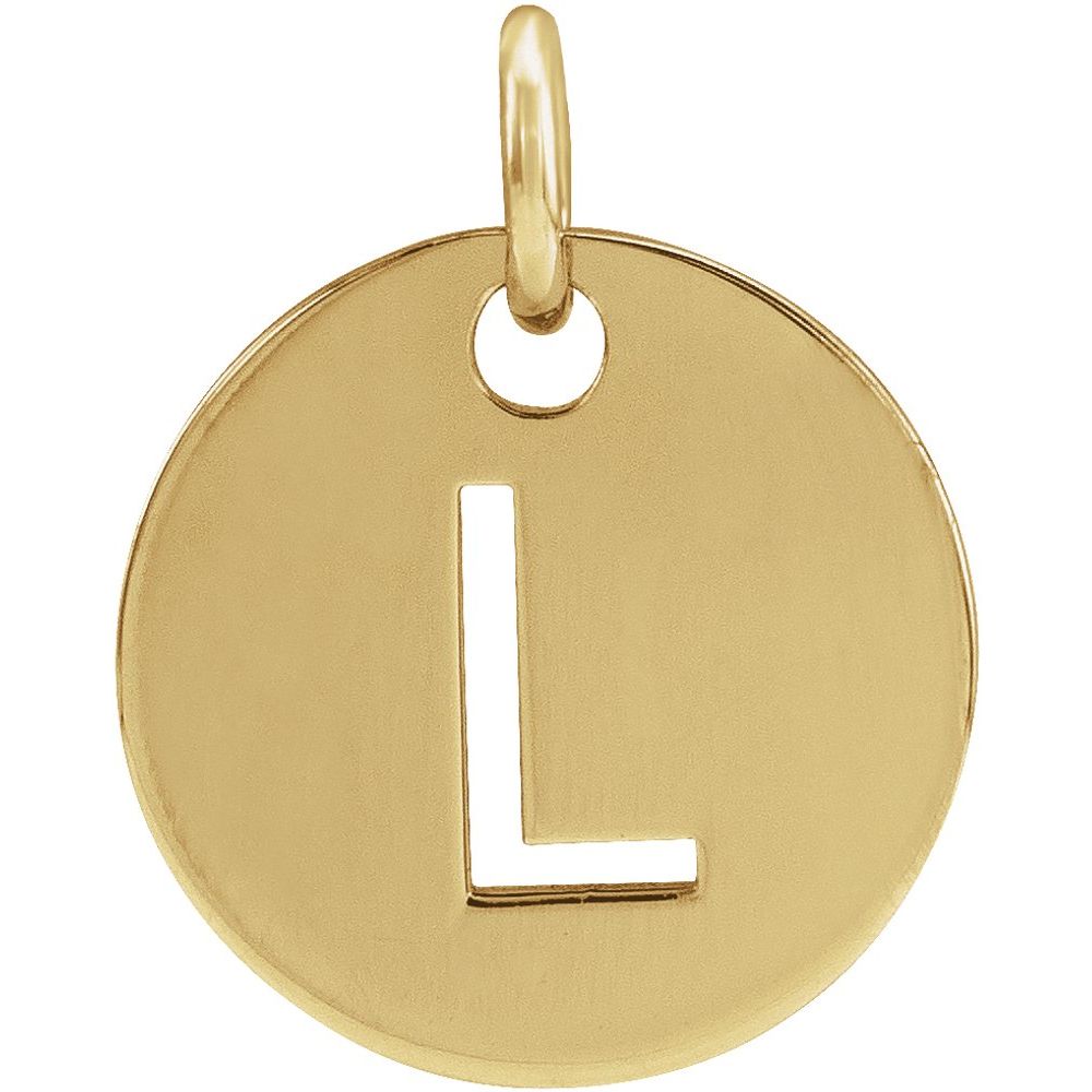 Yellow gold Personalized  Pendant