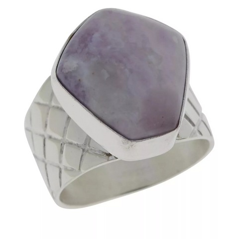 Jay King Sterling Silver Jalisco Lavender Opal Ring. Size 7