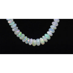 Jay King Sterling Silver Ethiopian Frost Opal Bead Necklace, 18"