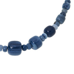 Jay King Sterling Silver Blue Opal Beaded Necklace 18" HSN $138