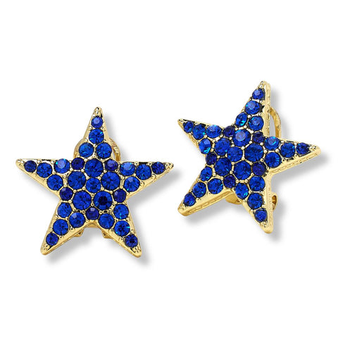 Heidi Daus Star Studded PavÃ© Crystal Stud Earrings, 1"