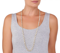 Isaac Mizrahi Live! 36'' Faceted Crystal Necklace