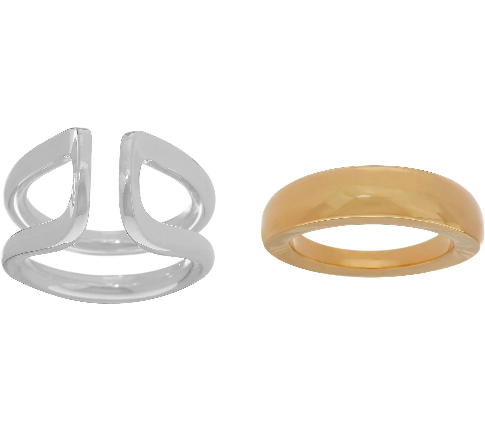 RLM Bronze Two Tone Interchangeable Ring, size 9