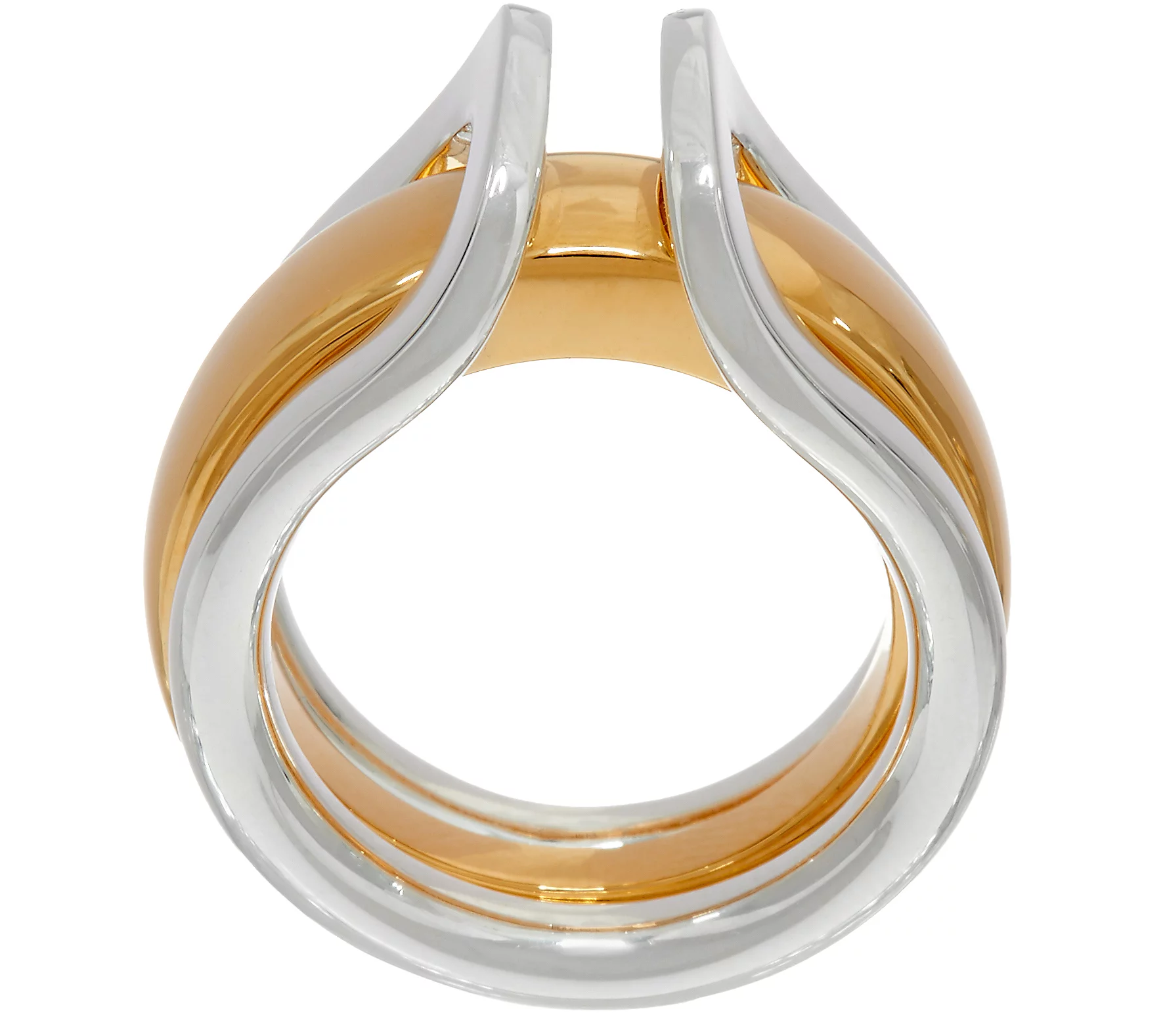 RLM Bronze Two Tone Interchangeable Ring, size 9