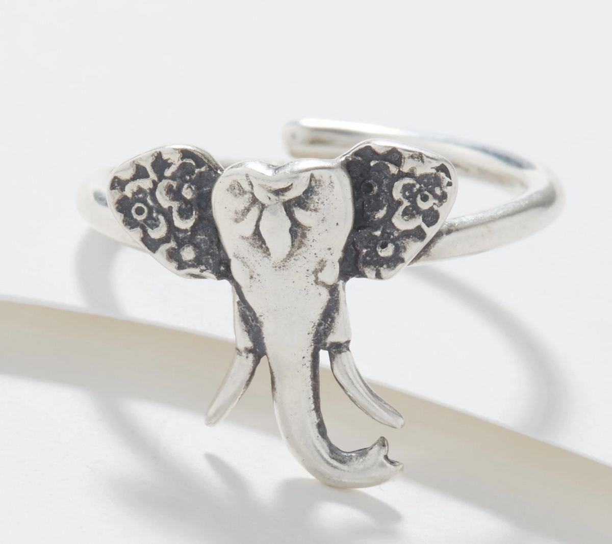 Silver Spoon Sterling Silver Animal Adjustable Ring