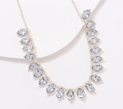 Joan Rivers Crystal Droplet Necklace, Crystal, 18"L