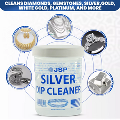 1 Sterling Silver Dip Cleaner Tarnish Remover 925 Jewelry Cleaning Solution 8oz