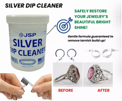 1 Sterling Silver Dip Cleaner Tarnish Remover 925 Jewelry Cleaning Solution 8oz