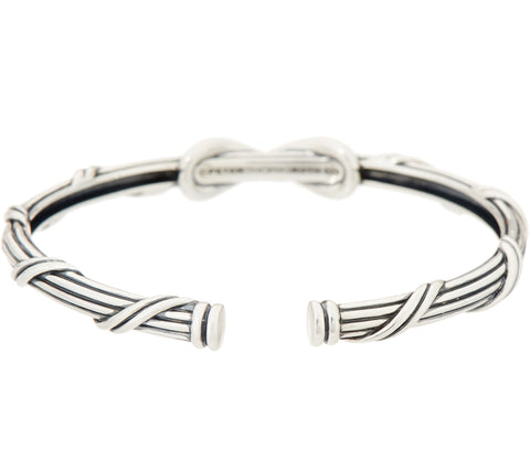 Peter Thomas Roth Sterling Silver Infinity Cuff Bracelet, 7"