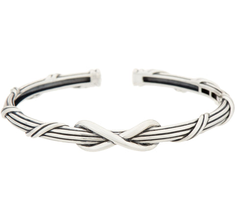 Peter Thomas Roth Sterling Silver Infinity Cuff Bracelet, 7"